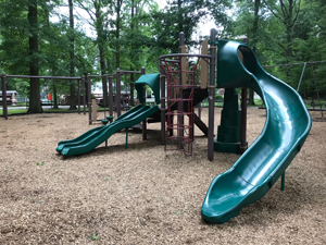Belle Road Park play structure