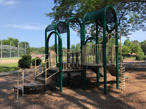 North Olmsted Clague Park play structure